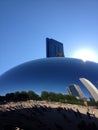 Sun raise from Chicago cloud bean