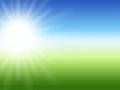 Sun ray summer background