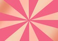 Sun rays background or Pink color burst background : Pop Art Style Royalty Free Stock Photo
