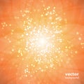 Sun Rays with Bubbles - Abstract Background