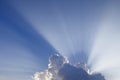 Sun rays Royalty Free Stock Photo