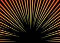 Sun Rays or Explosion Boom. Hyper Speed Warp Sun Rays or Explosion Boom for Comic Books Radial Background Vector