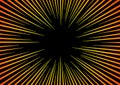 Sun Rays or Explosion Boom. Hyper Speed Warp Sun Rays or Explosion Boom for Comic Books Radial Background Vector