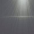 Sun Rays Shining Down On Water Surface With Subtle Bubbles light Royalty Free Stock Photo