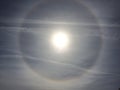 Halo sun Royalty Free Stock Photo