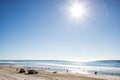 Sun rise over Surfers Paradise beachfront, Gold Coast