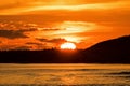 Sun Rises Above The Bluffs In Cayo Coco, Cuba Royalty Free Stock Photo