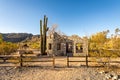 Dawn over the Arizona Desert Royalty Free Stock Photo