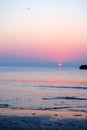 Sunrise on a beach