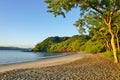 Sun rising over the Playa Blanca beach in Papagayo, Costa Rica