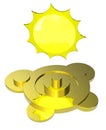 Sun's weather symbol