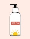 Sun safety cream