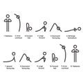 Sun Salutation infographic