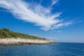 Sun, sea, blue sky, nice weather - is a holiday. Royalty Free Stock Photo