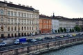 Beautiful heritage buildings in Budapest, Hungary.