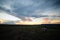 The famous sunsets of Sierra de la Macarena in Colombia