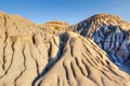 Badlands of Dinosaur Provincial Park in Alberta, Canada Royalty Free Stock Photo