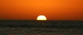 Sunset at Blind Pass beach Sanibel Island Florida Royalty Free Stock Photo