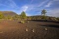 Sun Setting Over Sunset Crater Volcano Royalty Free Stock Photo