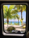 Sun and shadow on the Playa Palancar Cozumel Beach