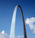 Sun shining on the arch