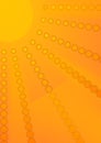 Sun shining illustration Royalty Free Stock Photo