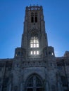 Sun shining through windows at Scottish Rite Cathedral Royalty Free Stock Photo