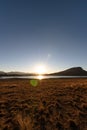 Sun shinning over Lake Moogerah Royalty Free Stock Photo