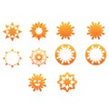 Sun and Star Icons