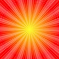 Sun Sunburst Pattern. Sunny abstract background. Sunbeam ray pattern sunburst background. Bright yellow, blue, red, orange, green Royalty Free Stock Photo