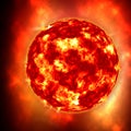 The sun, super nova Royalty Free Stock Photo