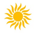 Sun symbolic icon