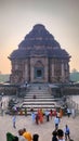 Beautiful Sun Temple at Konark, Odisha - A UNESCO World Heritage Site.