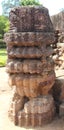 Stone Work at Konark Temple-34 Royalty Free Stock Photo