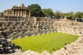 Sun temple, Modhera, India Royalty Free Stock Photo