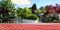 Sun terrace at home Royalty Free Stock Photo