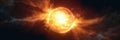 The Sun undergoing Massive Solar Flares