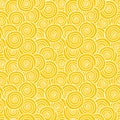 Sun Vanilla Swirls seamless background Royalty Free Stock Photo