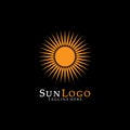 Sun Vector illustration Icon