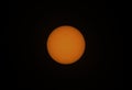 The Sun in visible light with sunspot, April 2024