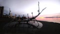 The & x22;Sun Voyager& x22; in the Iceland midnight sun