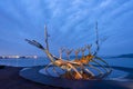 Sun Voyager Viking ship in Iceland