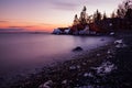 Sunset at Hollow Rock