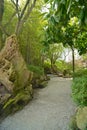 Sun Yat-Sen Public Park in Vancouver Canada. Royalty Free Stock Photo