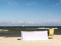 Sunbather at the beach Royalty Free Stock Photo