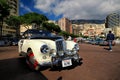 Sunbeam Alpine of 1953, 26th Rallye Monte-Carlo Historique 2024 Royalty Free Stock Photo