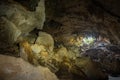 Sunbeam in cave,thailand stock photo Royalty Free Stock Photo