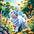Sunbeam Chaser: A Kitten\'s Frolic in a Butterfly Eden