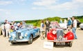 Sunbeam Talbot cars; National Rally in Inverness.