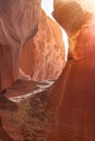 Sunbeam in Upper Antelope Canyon, Arizona, USA